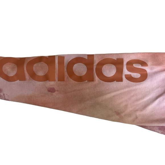 Adidas Girls Long Sleeve Pink Print Hoodie in Size  14/Large - Picture 5 of 7